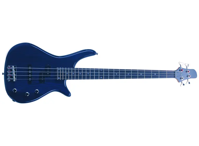 DIMAVERY SB-321 E-Bass, blue hi-gloss 